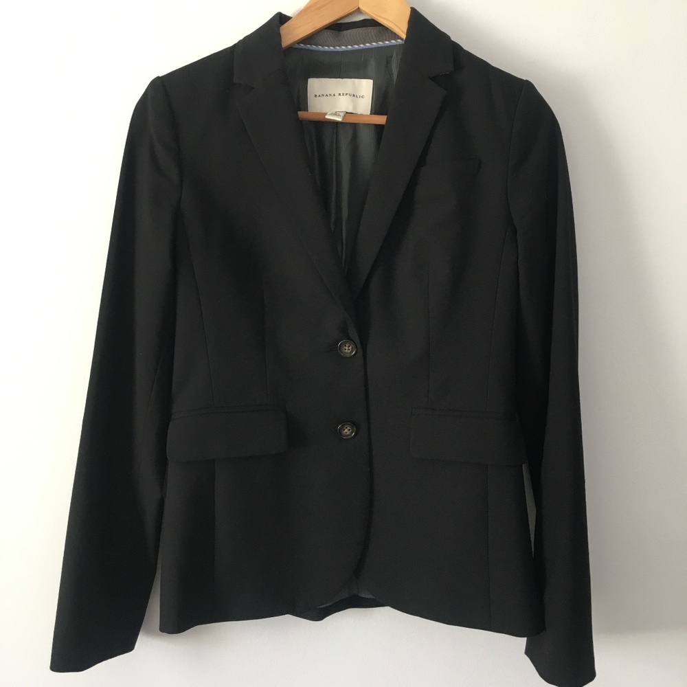 Banana Republic wool blazer sz 2